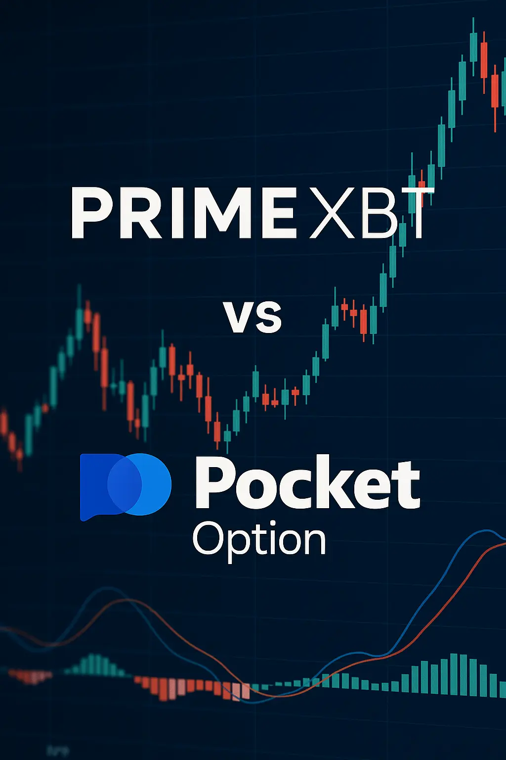 PrimeXBT vs Pocket Option app comparison.