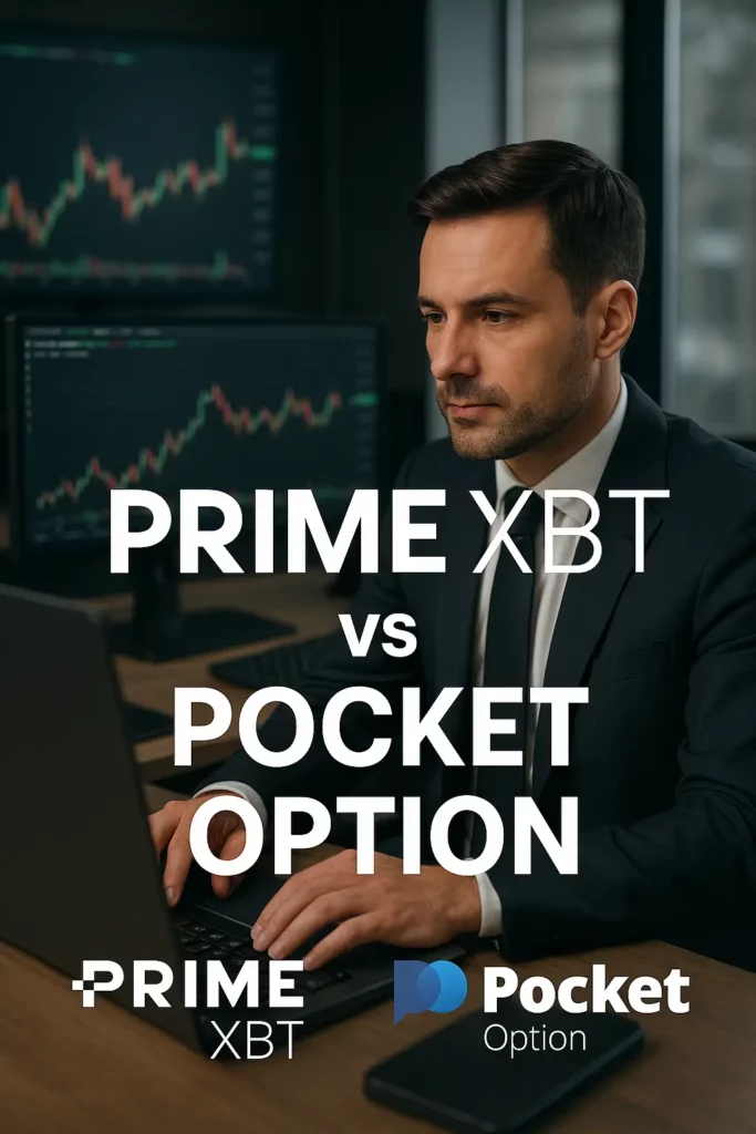PrimeXBT vs Pocket Option lifestyle integration comparison.